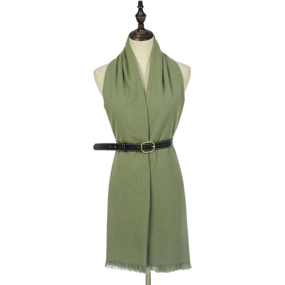 🆕 Women Green Wedding Evening Dress Pashmina Shawl Winter Foulard Femme Wraps - Picture 2 of 7